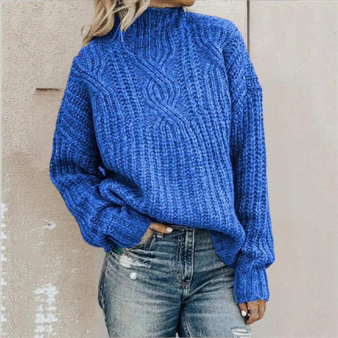 Sofian | Elegancki wygodny sweter w warkocze