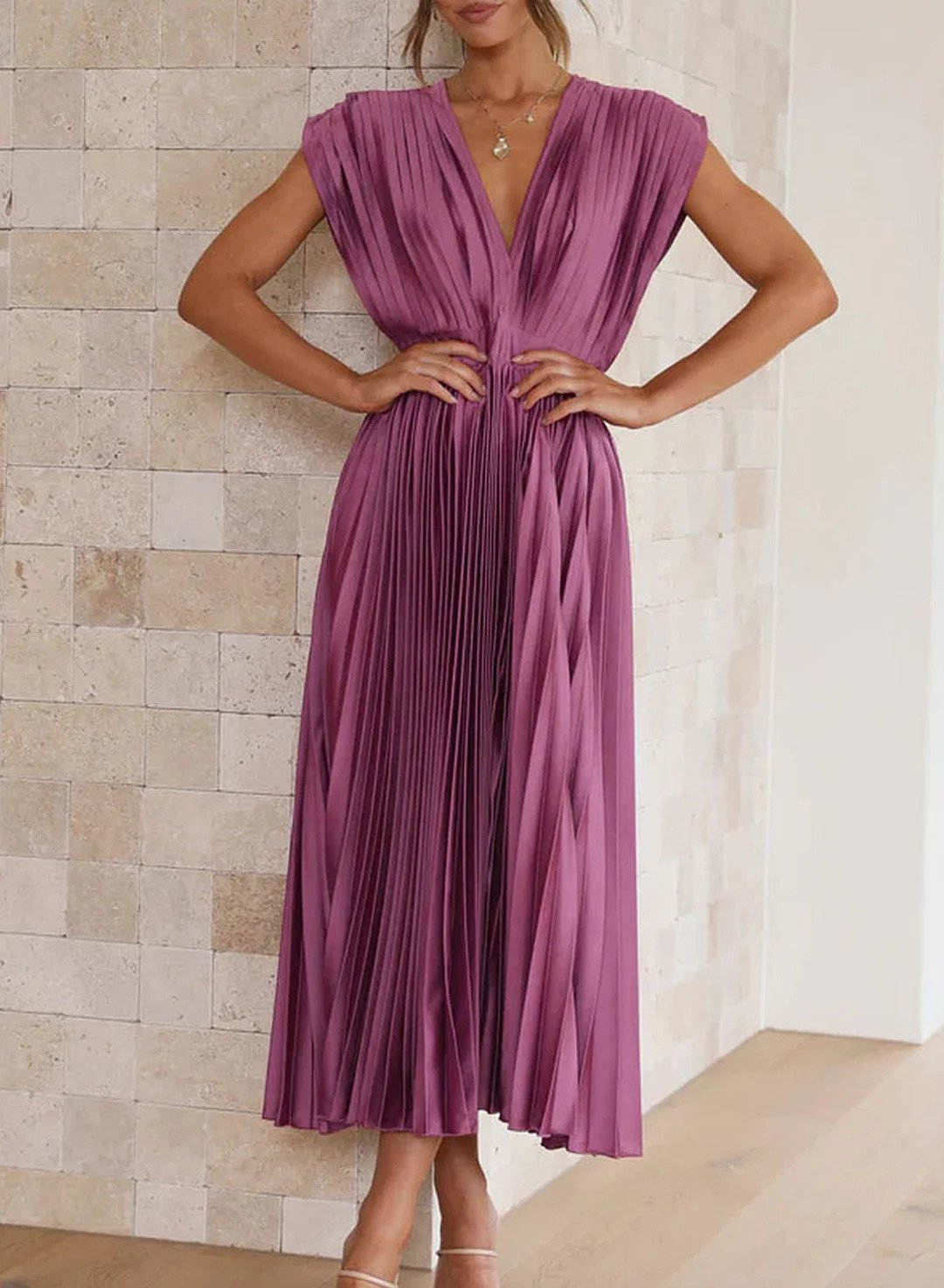 Chiara | Elegancka długa sukienka
