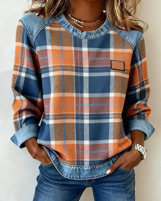 Denim | Bluza z zabawnym wzorem