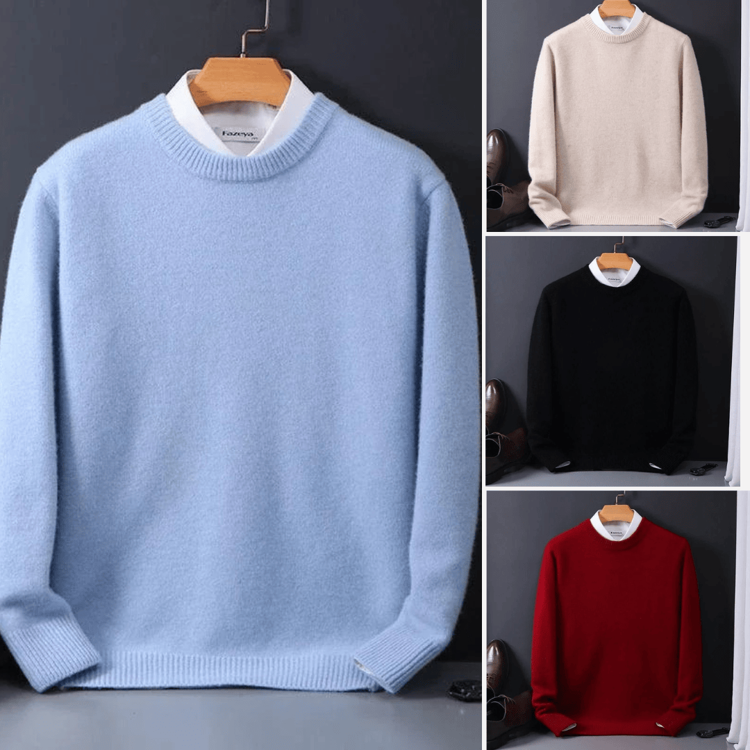 Henri | Elegancki kaszmirowy sweter