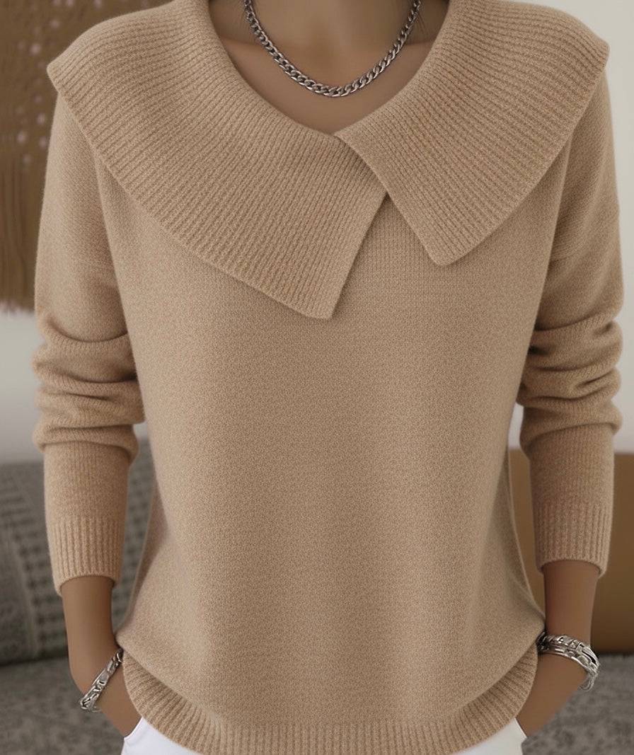 Rylee | Elegancki prążkowany sweter
