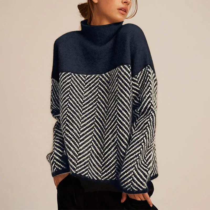 Mira | Elegancki sweter w warkocze