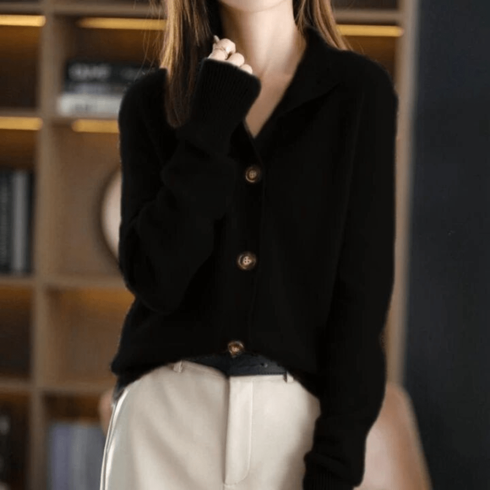 Alexandra | Szykowny kaszmirowy kardigan