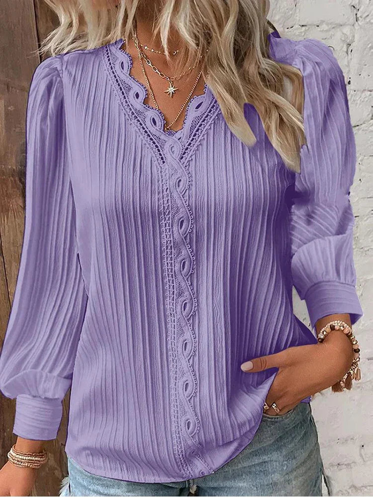 Lilly | Elegancka plisowana bluzka