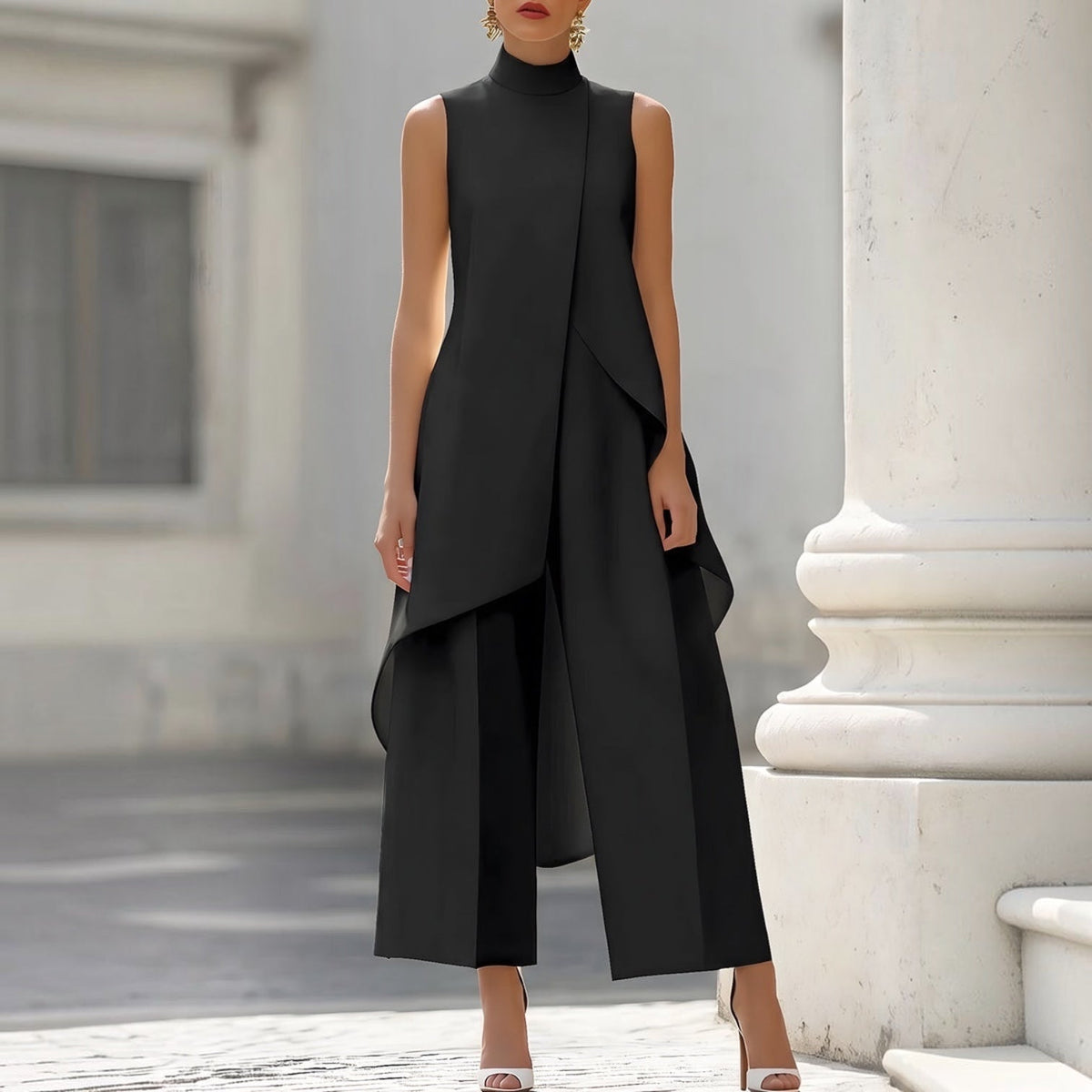 MARTINA | Elegancka długa sukienka