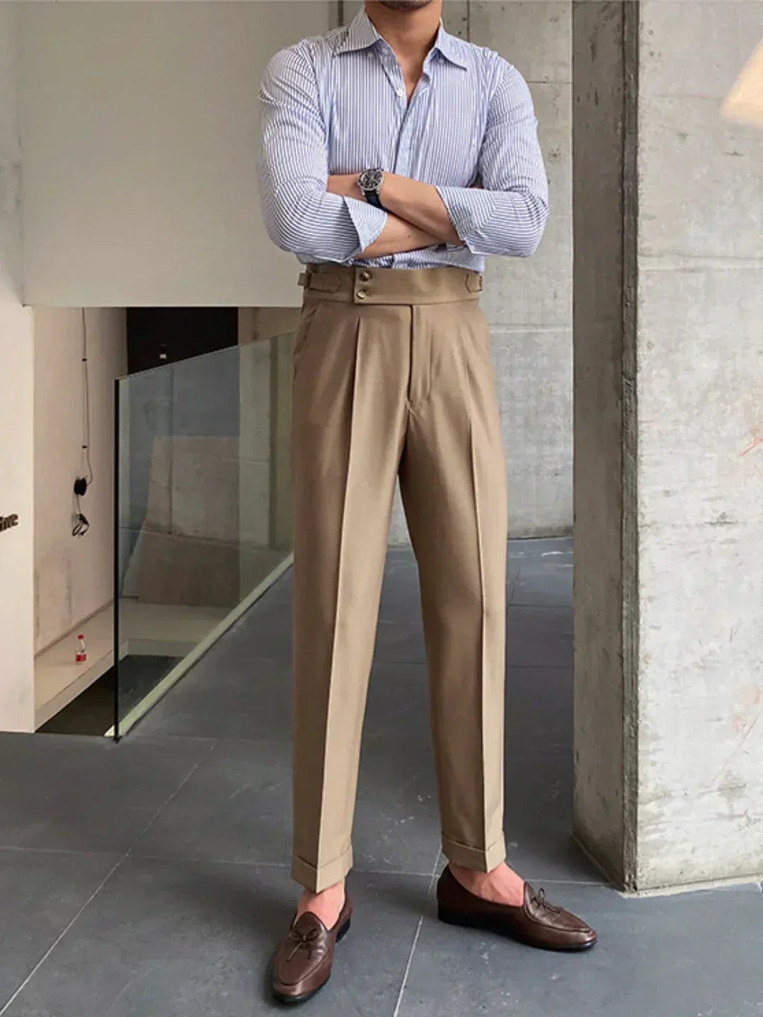 Moritz | Spodnie vintage w stylu krawieckim