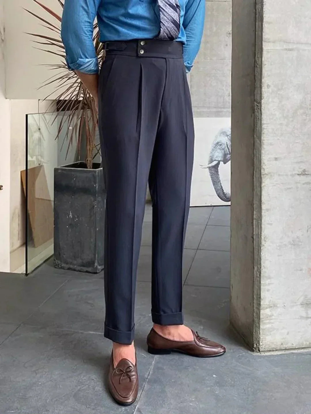 Moritz | Spodnie vintage w stylu krawieckim