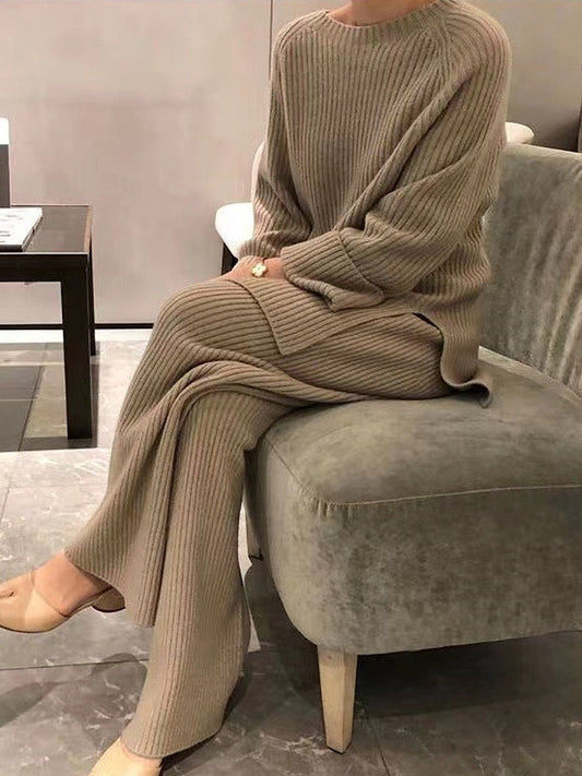 Joséphine | Elegancki dzianinowy komplet