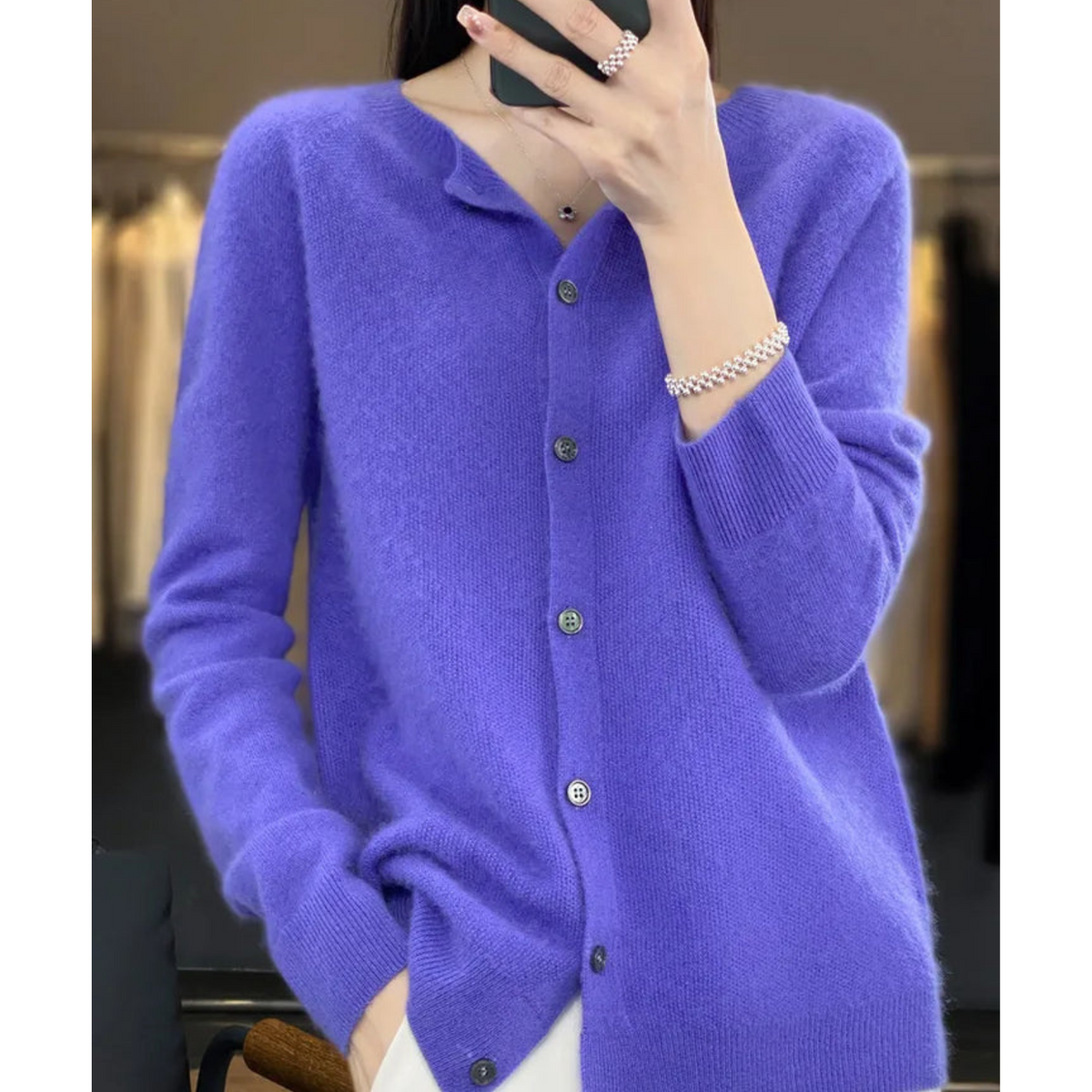 Anna | Elegancki wełniany sweter