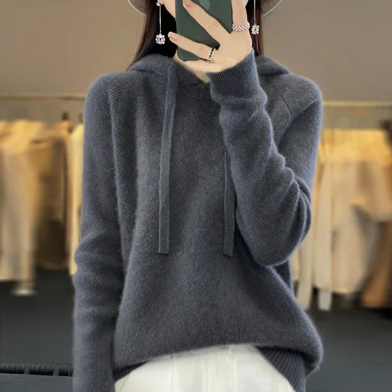 Hanna | Miękki zimowy sweter z wełny merino