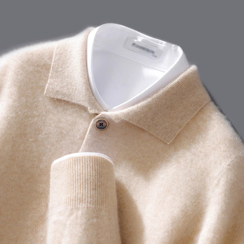 Belford | Eleganckie kaszmirowe polo