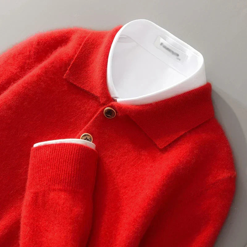Belford | Eleganckie kaszmirowe polo