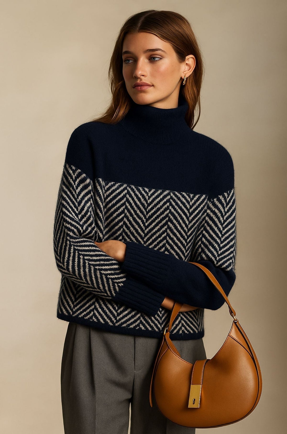 Amira | Elegancki kaszmirowy golf