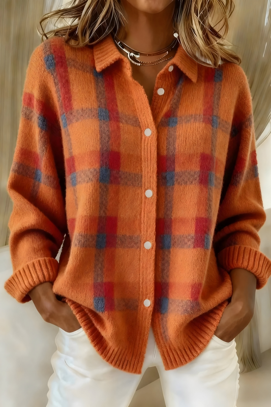 Tesa | Wygodny kardigan retro