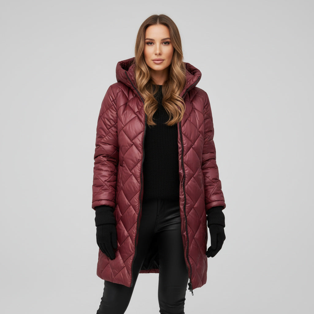 Bogna | Elegancka ciepła kurtka
