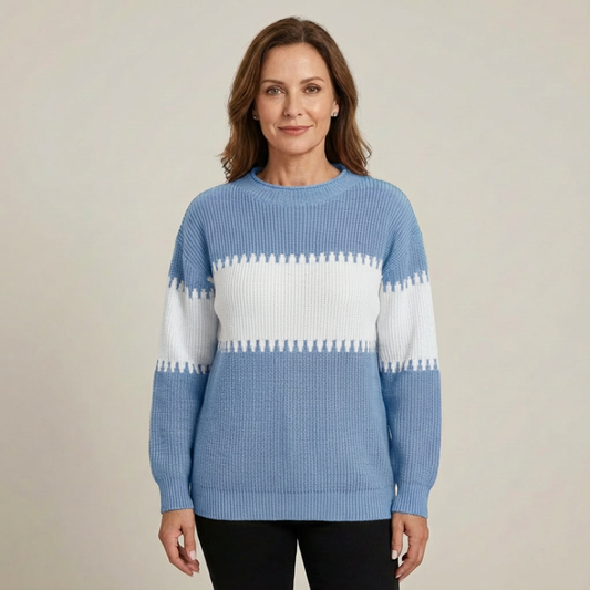 Harmony | Wygodny sweter color-block