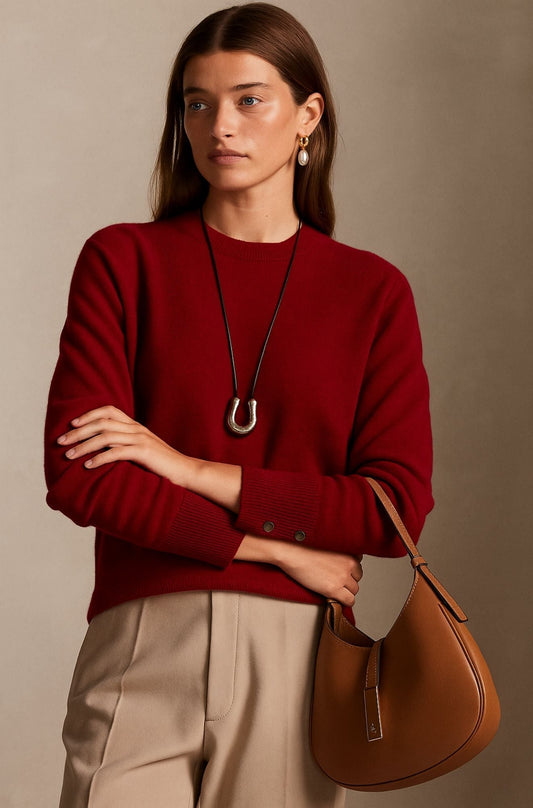 Arden Vale | Elegancki kaszmirowy sweter