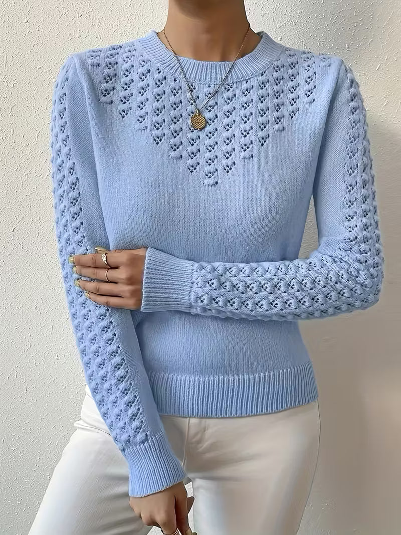 Shannen | Elegancki dzianinowy sweter