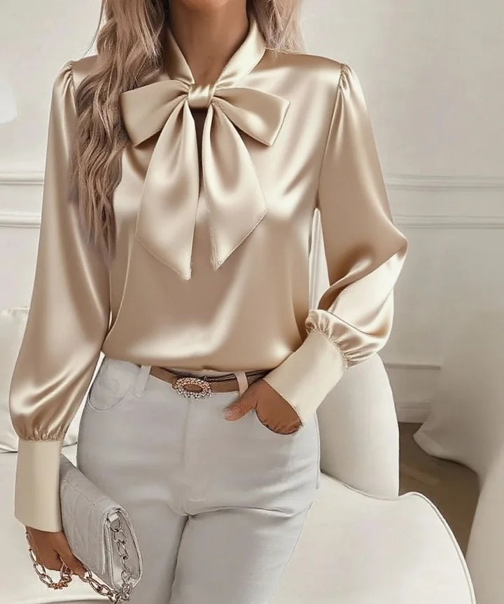 Nariyah | Elegancka satynowa bluzka