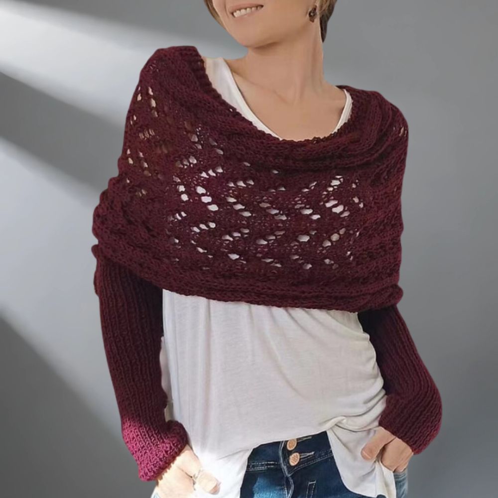 WarmWrap | Elegancki tkany szal
