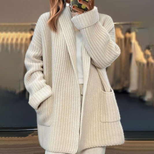 Irene | Elegancki ciepły kardigan