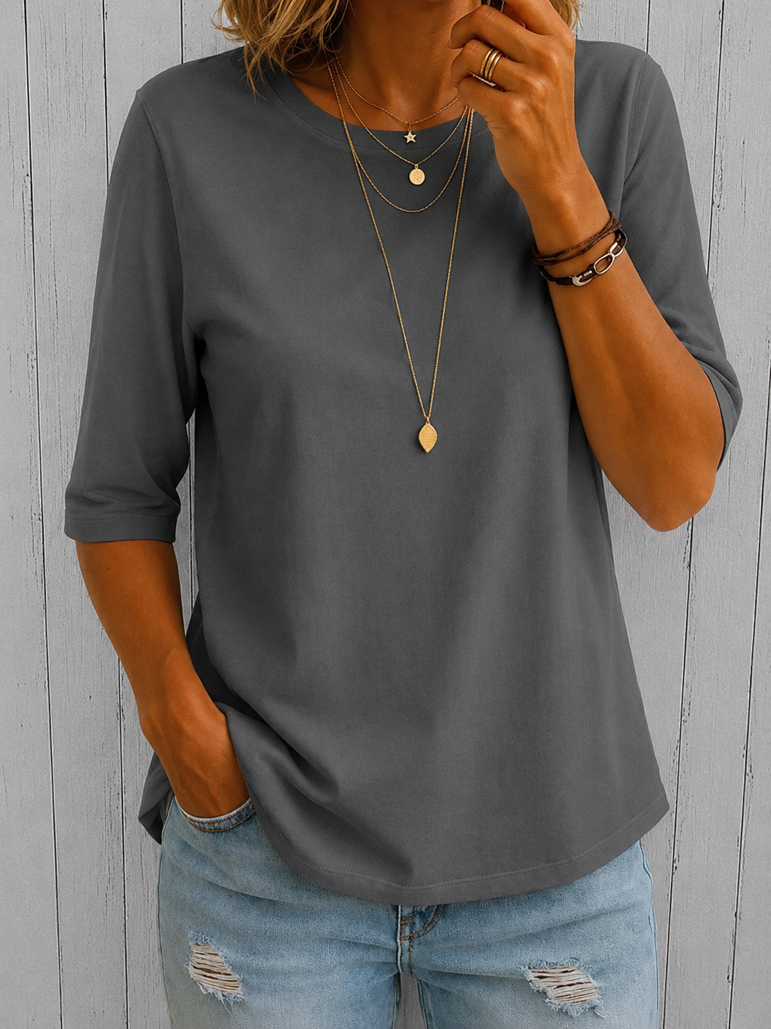 Calvera | Wygodny T-shirt Couverture