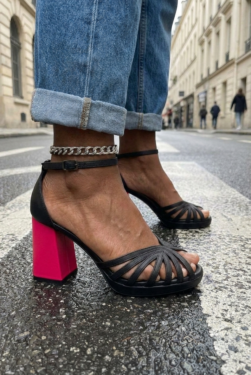Frances | Wyrafinowane buty na obcasie