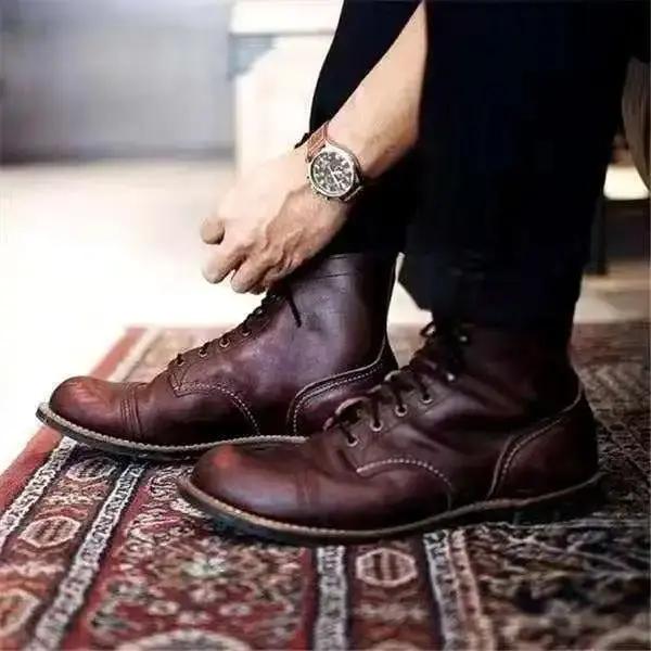 Jason | Skórzane buty