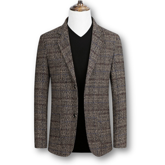 Amelin & Co™ | Elegancka marynarka w szkocką kratę