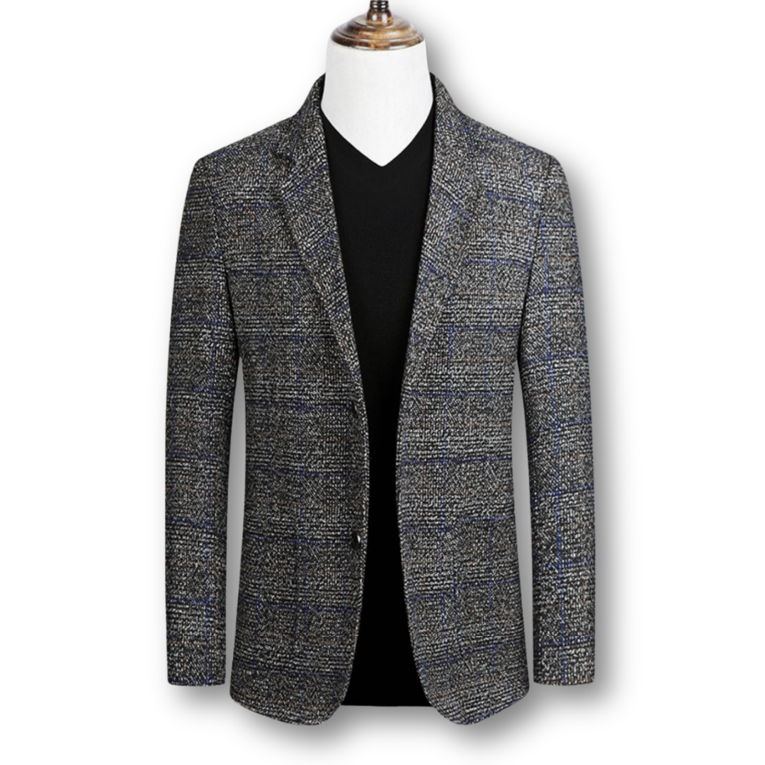 Amelin & Co™ | Elegancka marynarka w szkocką kratę