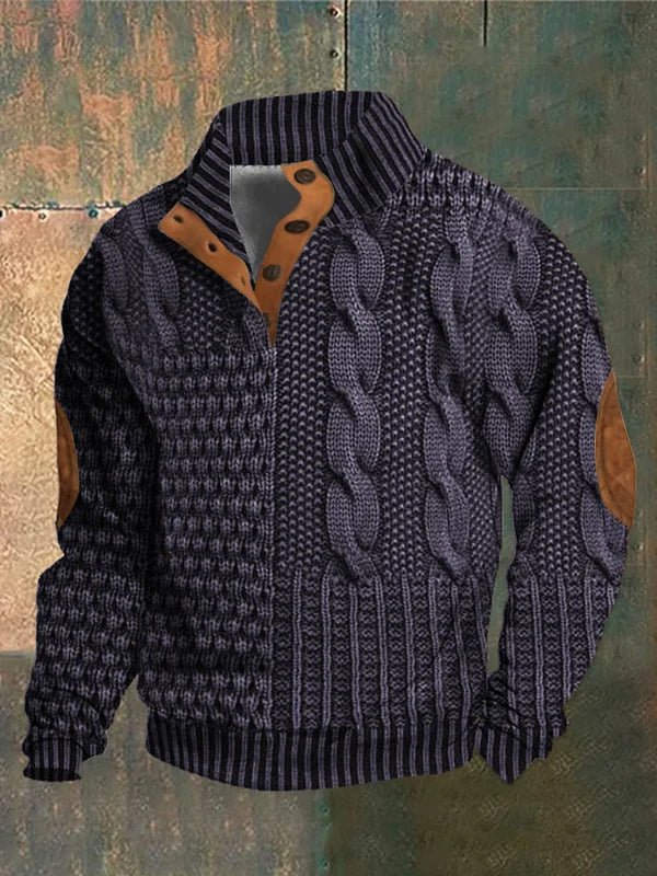 Amelin & Co™ | Sweter z nadrukiem vintage