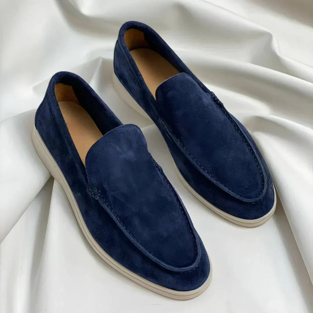 Amelin & Co™ | Eleganckie mokasyny Nové z zamszu premium