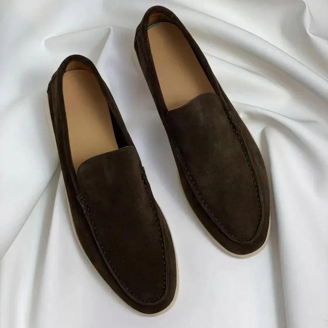 Amelin & Co™ | Eleganckie mokasyny Nové z zamszu premium