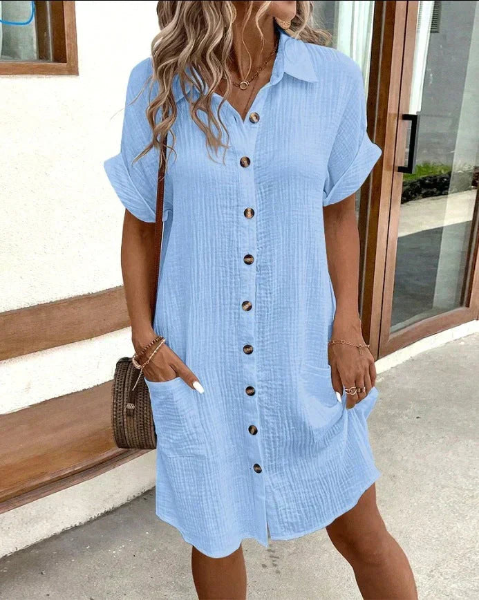 Andrea | Sukienka polo oversize