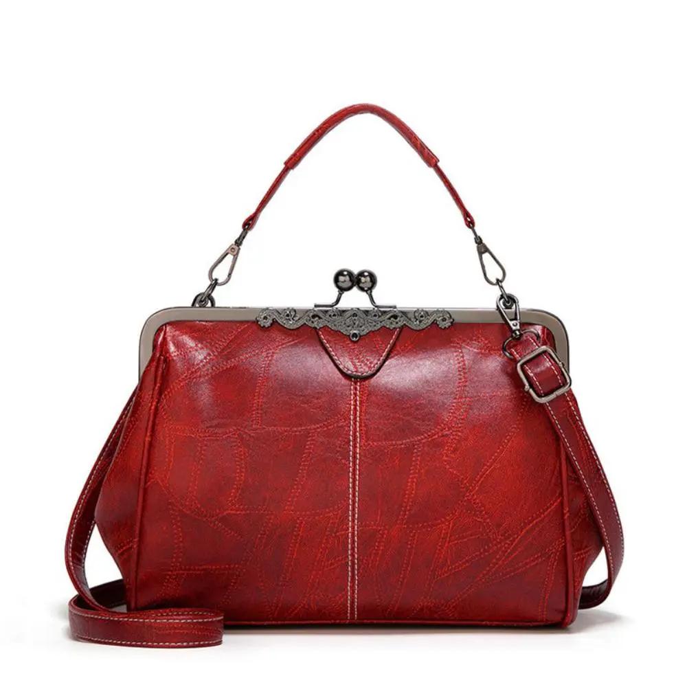 Mila | Ponadczasowa torebka vintage z eleganckim zapięciem na klapę