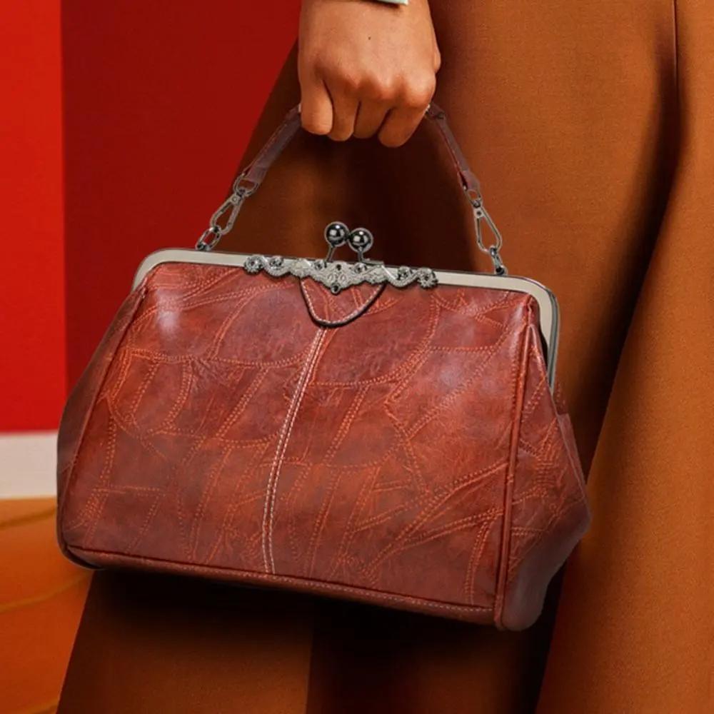 Mila | Ponadczasowa torebka vintage z eleganckim zapięciem na klapę