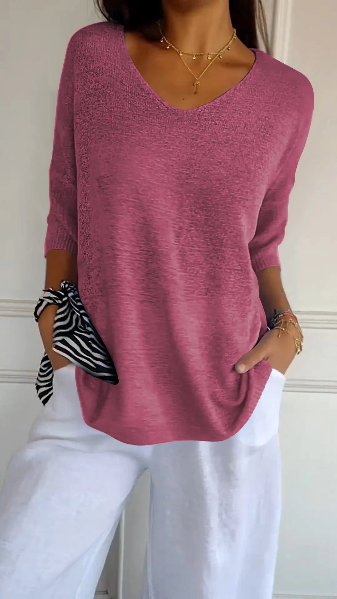 Anna | Szykowny dzianinowy top