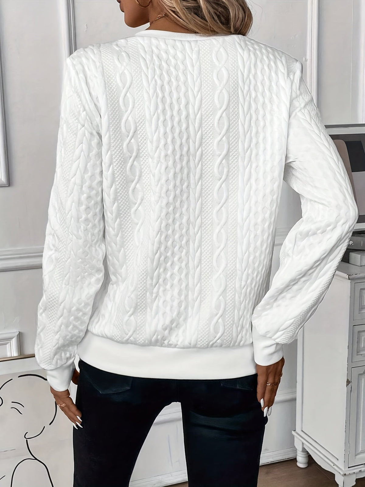 Lucia | Elegancki sweter na zamek