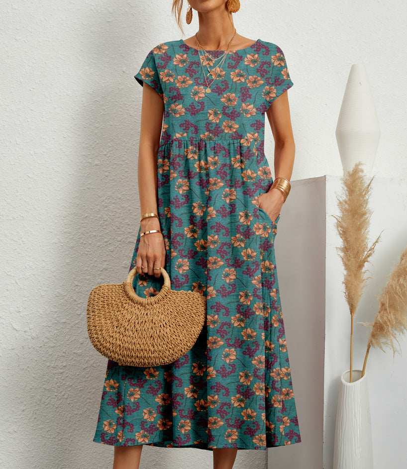 Deborah | Elegancka sukienka w kwiaty