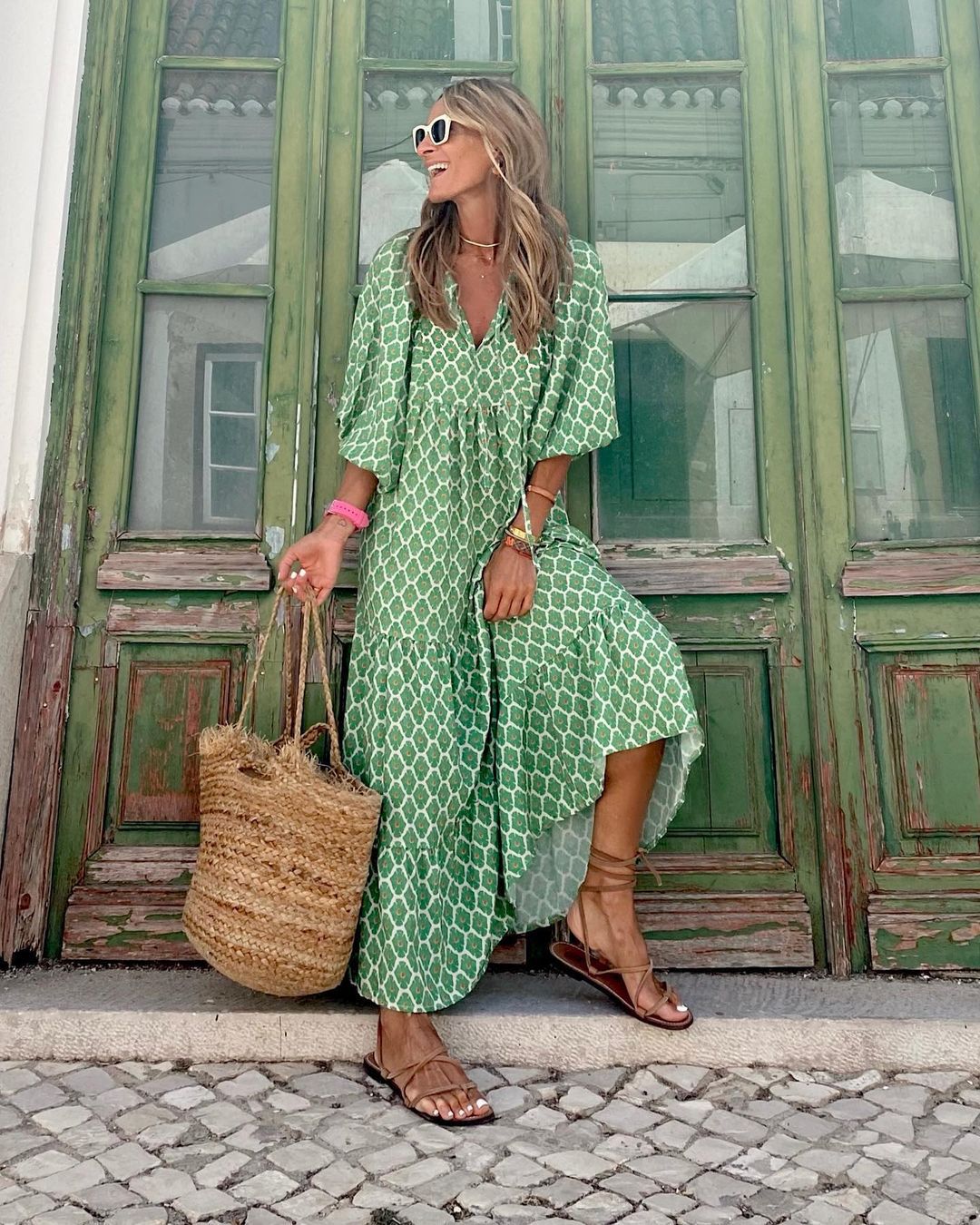 Sylvie | Szykowna sukienka boho