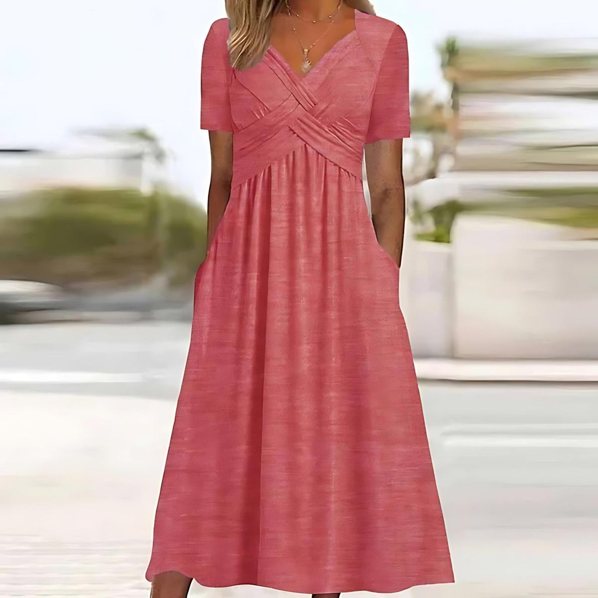 Carmen | Elegancka sukienka midi