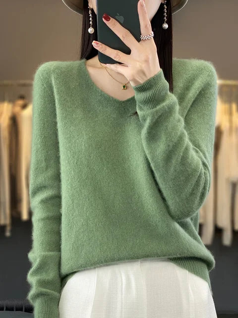 Inès | Elegancki kaszmirowy sweter