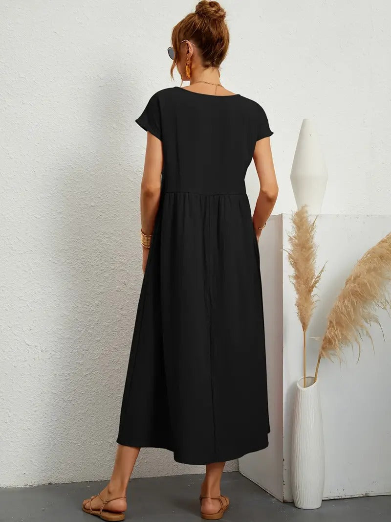 Jeane | Miękka elegancka sukienka