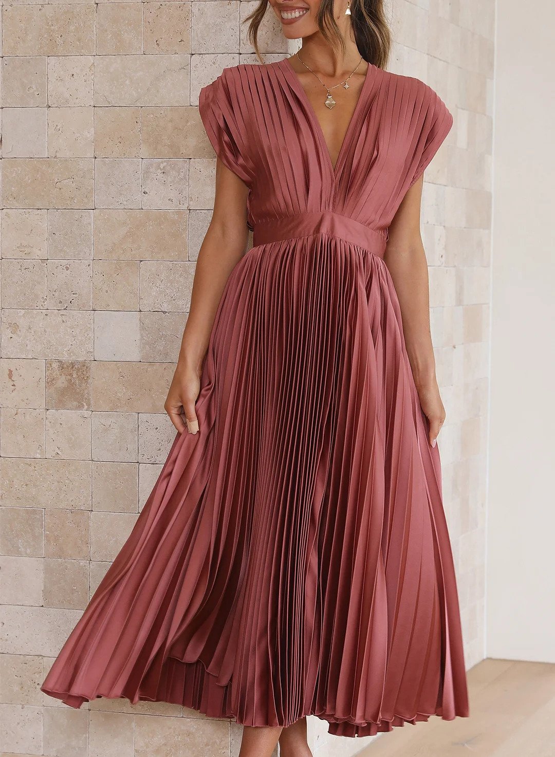 Chiara | Elegancka długa sukienka